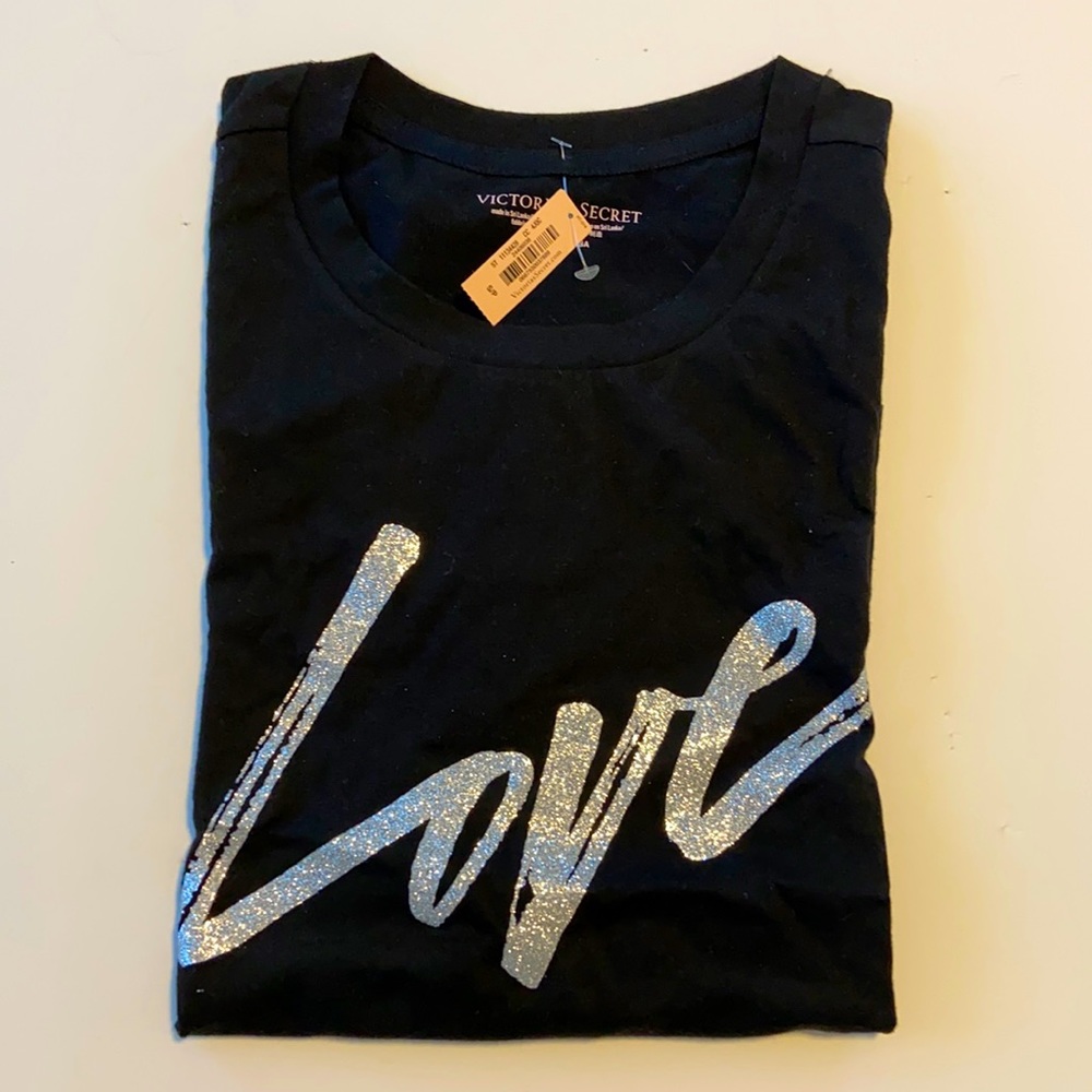 Victoria’s Secret Love Glitter Sleep T-Shirt